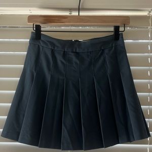 Teal Olivia Micro Pleated Skirt